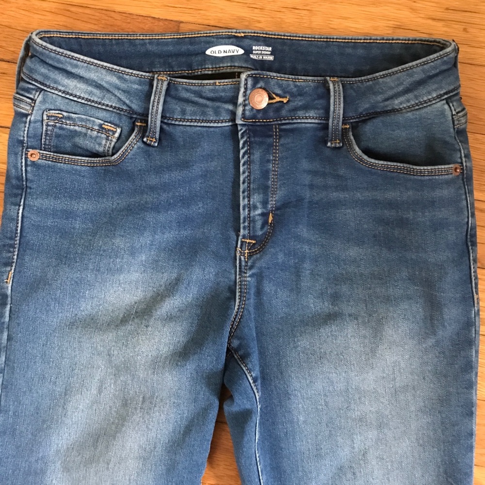 Old Navy Built in Warm Fleece Lined Jeans